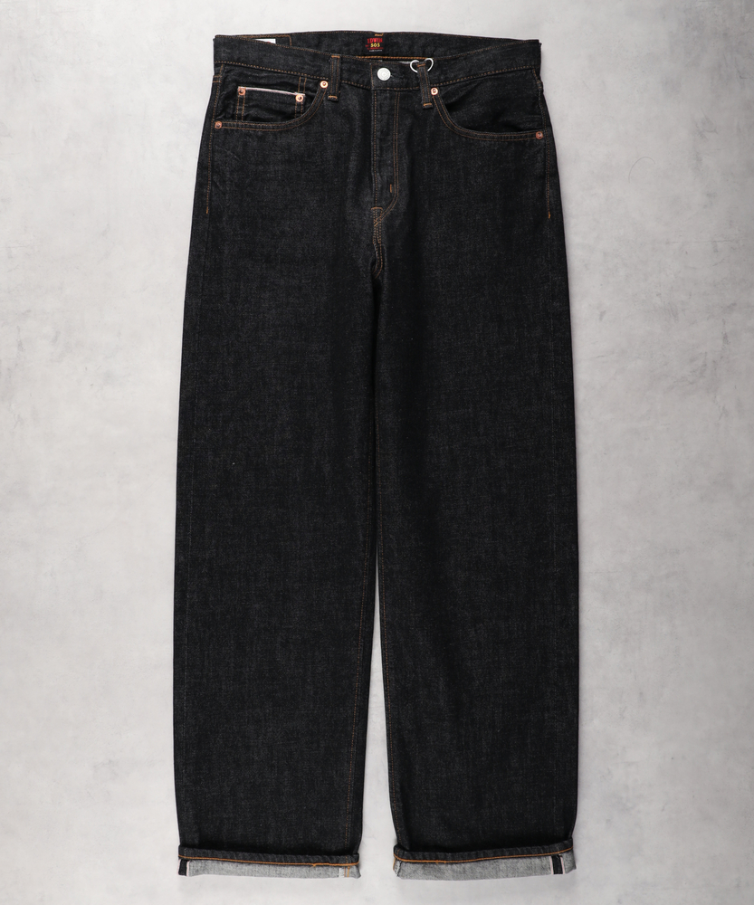 505Z」セルビッジデニムパンツ ワイドストレート/セットアップ対応