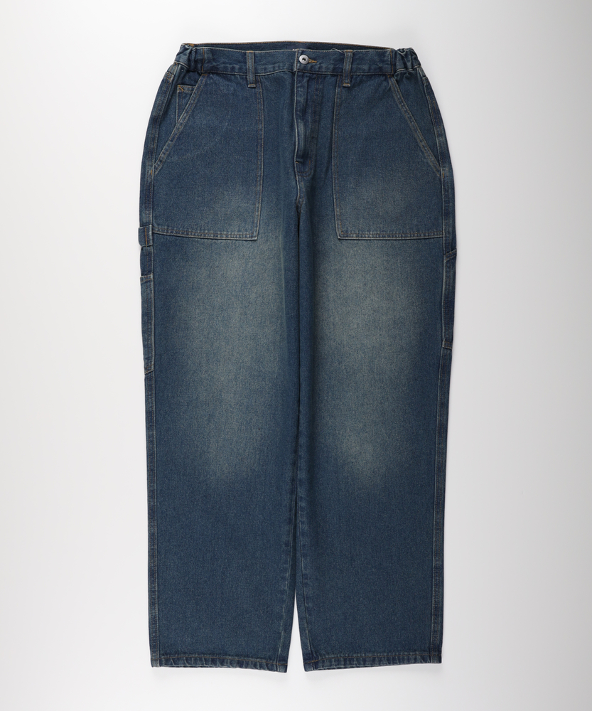 デニムペインターパンツ【自宅で試着、返品送料無料】