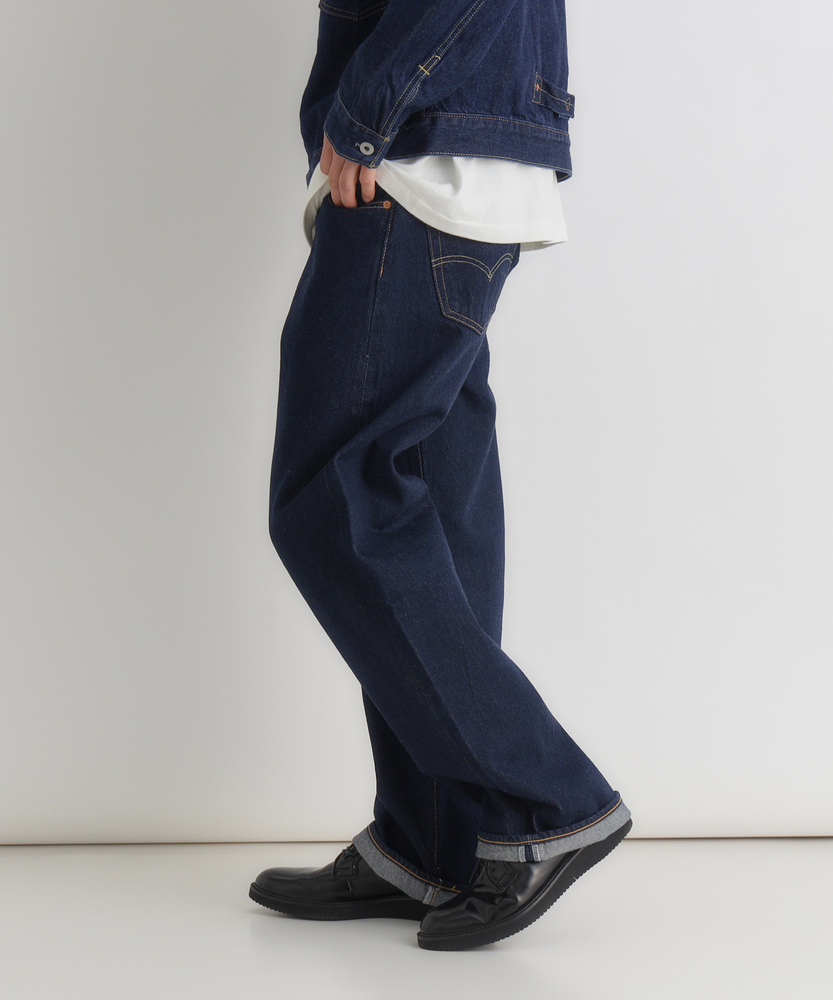 501®」ルーズストレート【自宅で試着、返品送料無料】(32 濃加工色