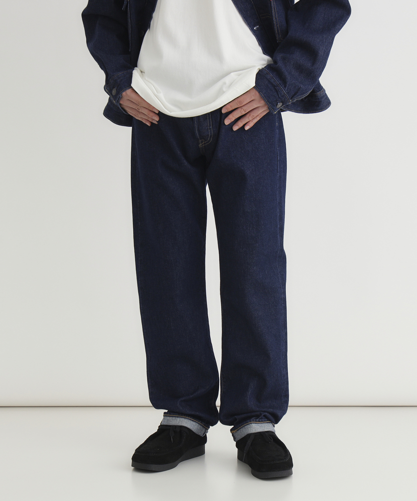 「501®」セルビッジデニムパンツオリジナルストレート/セットアップ対応【自宅で試着、返品送料無料】