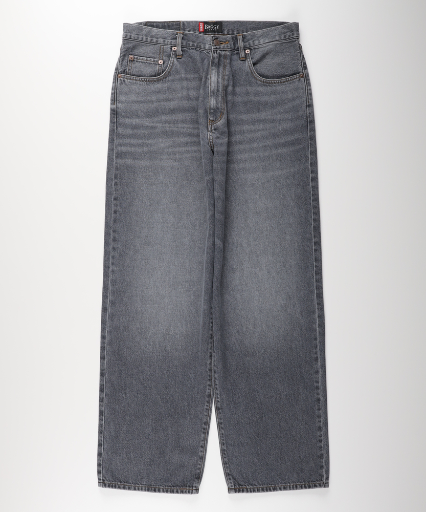 WIDE BAGGY【自宅で試着、返品送料無料】(28 ブラック): ボトムス