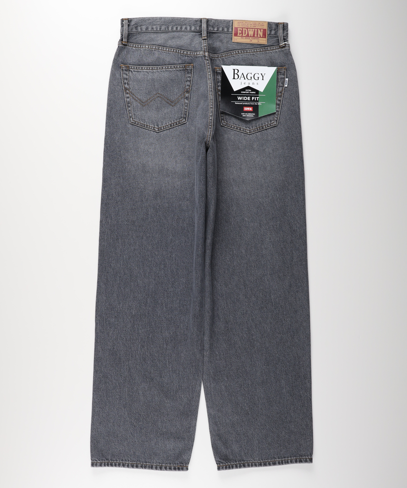 WIDE BAGGY【自宅で試着、返品送料無料】(28 ブラック): ボトムス