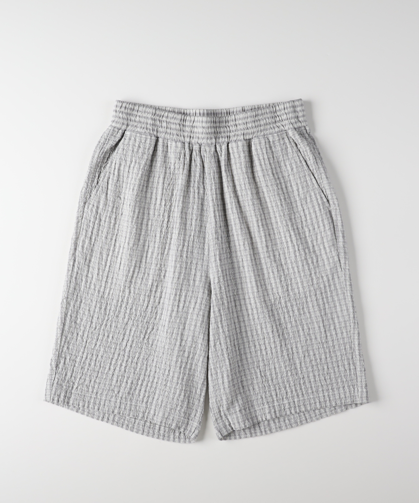 サッカーミニチェックショートパンツ/セットアップ対応