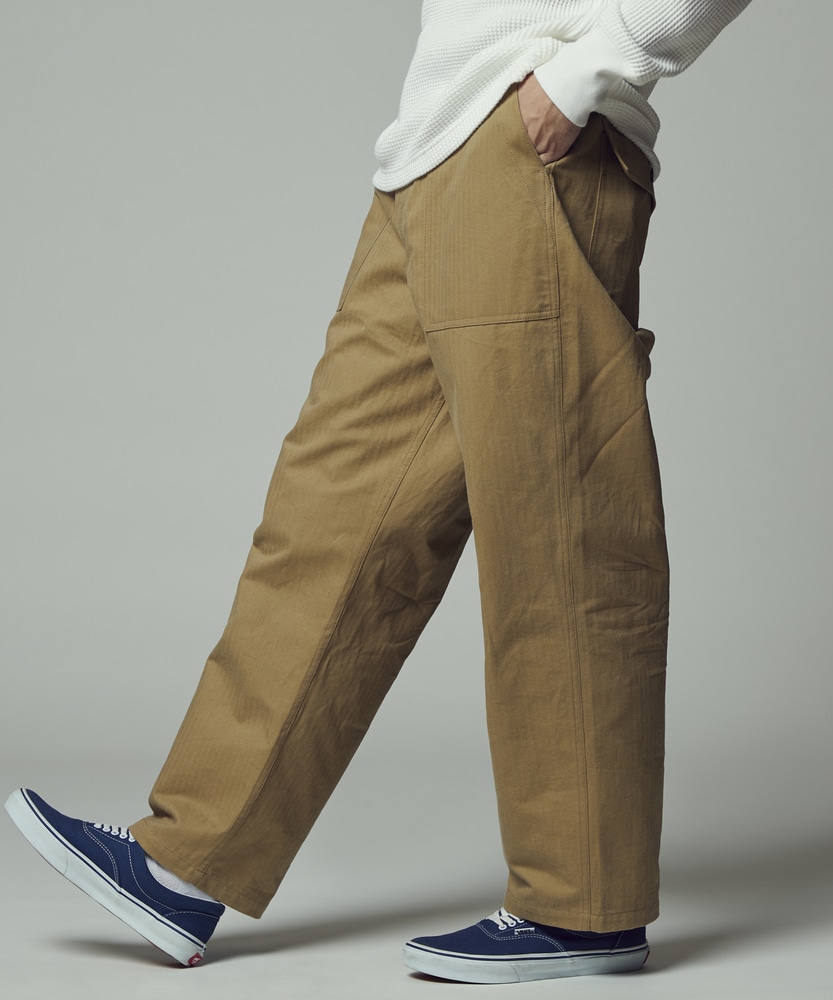 自宅で試着 返品送料無料 和紙デニム ベイカーカラーパンツ メンズ ジーンズセレクトショップ ライトオン