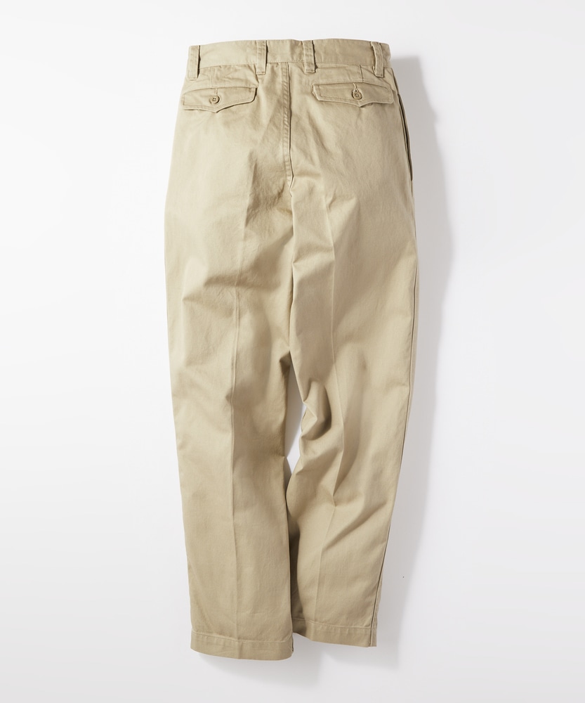 自宅で試着、返品送料無料】 「THE WORLD CHINO」フランス軍モデルM52 自宅で試着、返品送料無料】 「THE WORLD CHINO」フランス軍モデルM52