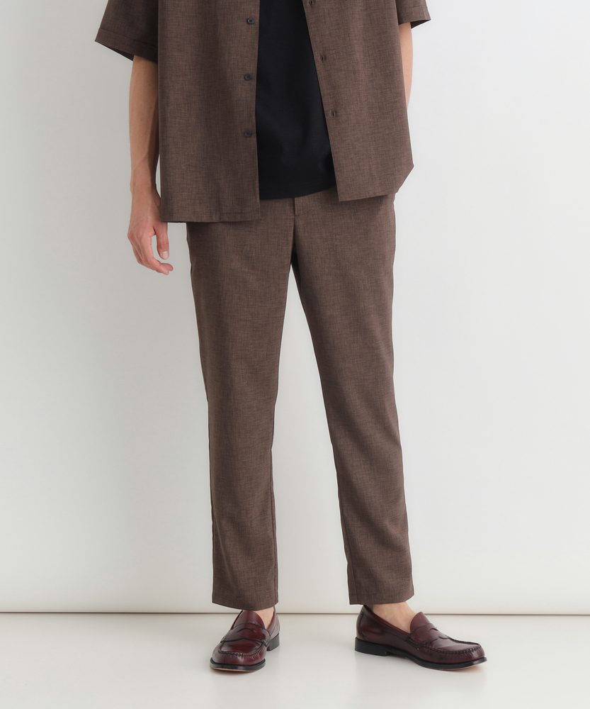 リネンライクイージーパンツ/セットアップ対応