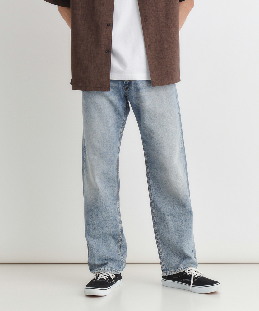 「555」リラックスストレート【自宅で試着、返品送料無料】