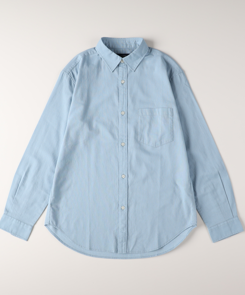 綿麻長袖シャツ