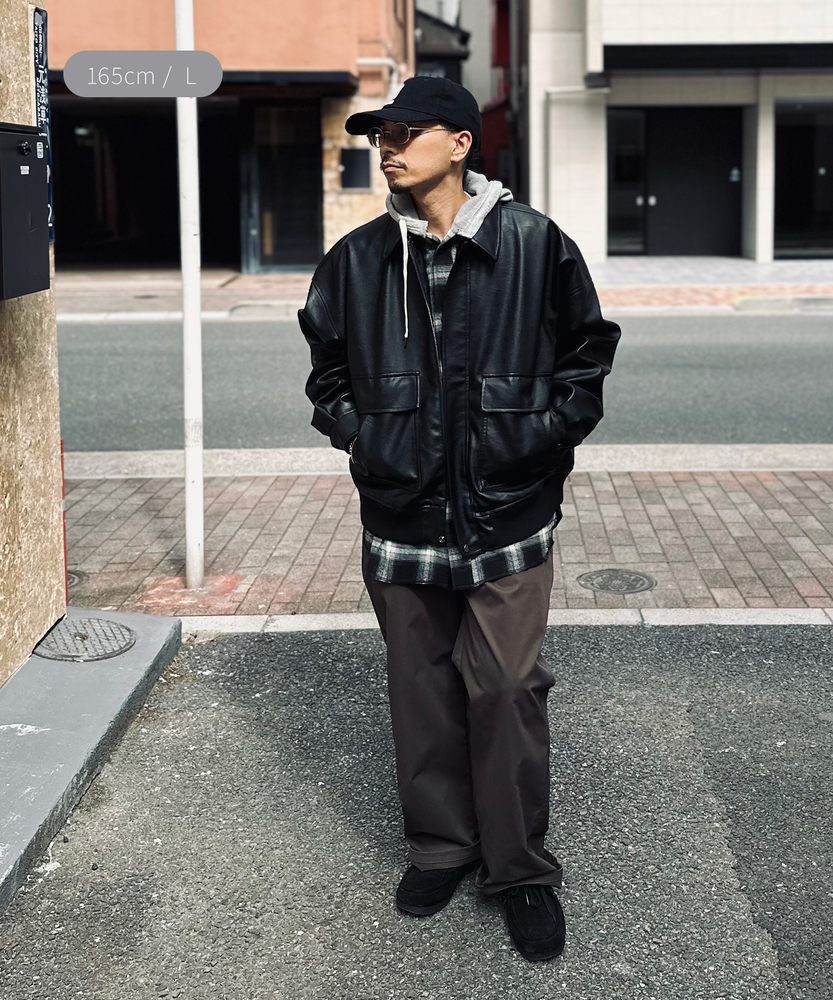 フード付きネルシャツ ブラック・パンツ2点セット フード付きネルシャツ ブラック・パンツ2点セット フード付き