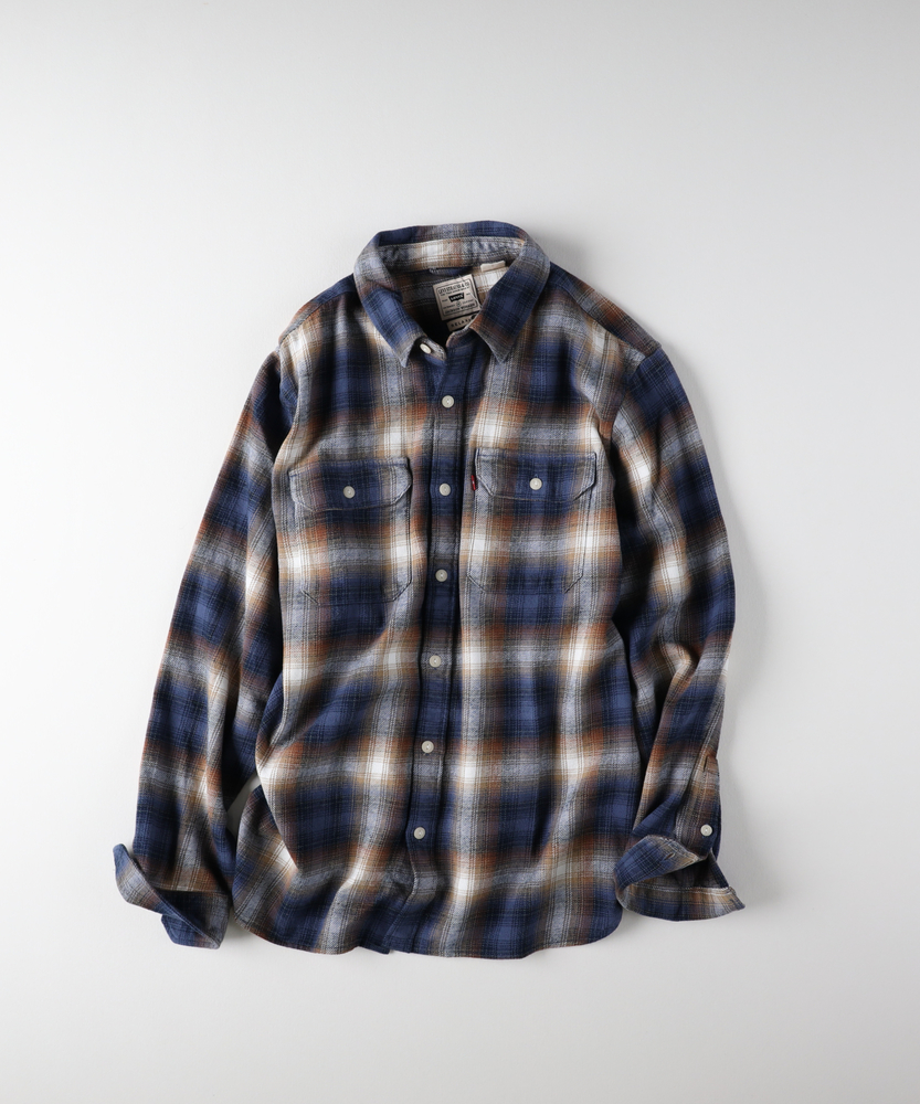 ワークシャツ(L ブルー): トップス｜Right-on公式オンラインショップ