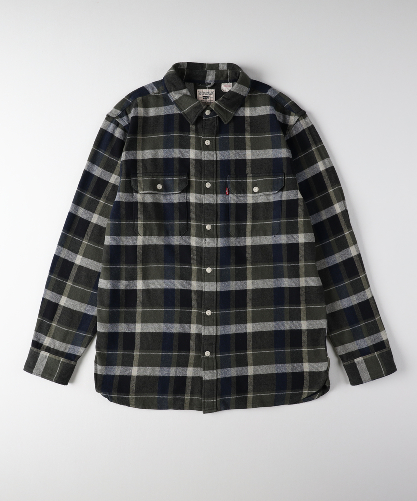 COOL MAX」麻混スキッパー七分シャツ(S ベージュ): トップス