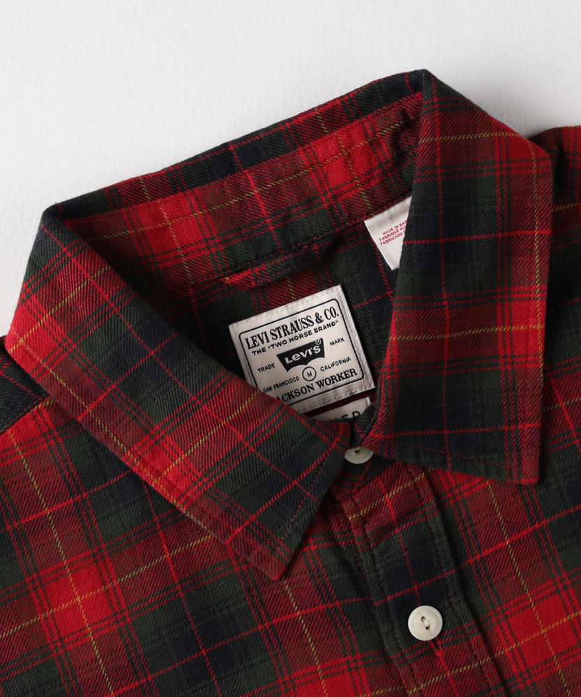 ワークシャツ(L レッド): トップス｜Right-on公式オンラインショップ