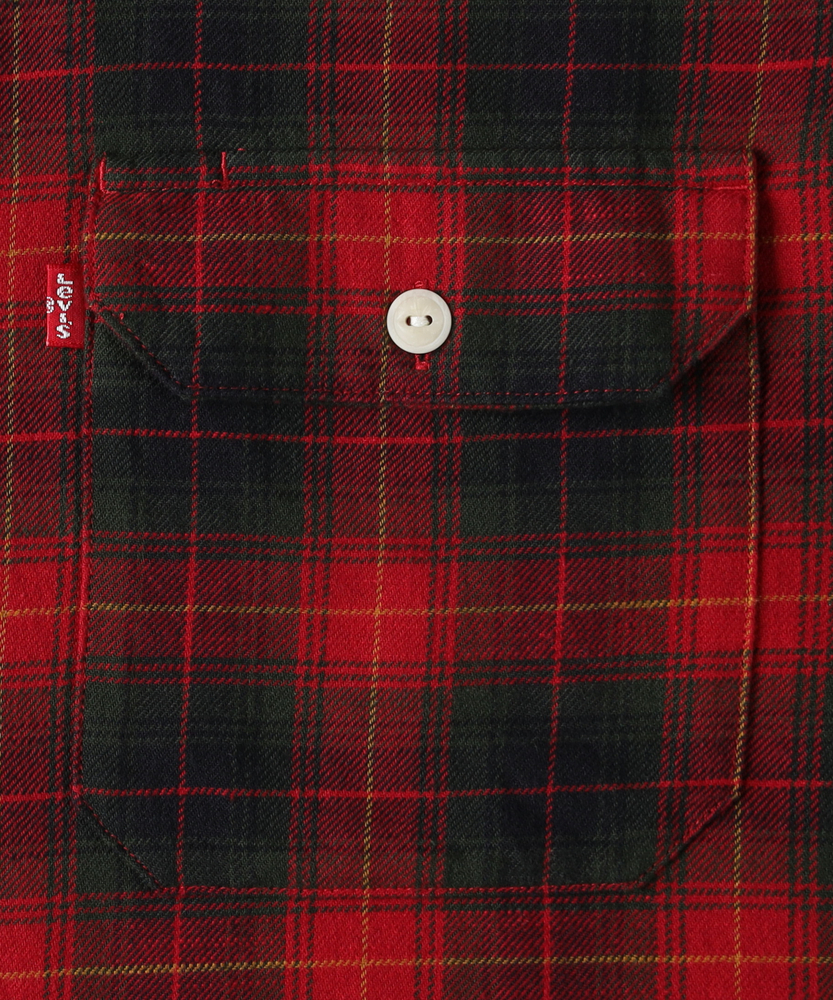 ワークシャツ(L レッド): トップス｜Right-on公式オンラインショップ