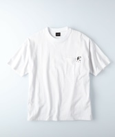 刺繍半袖tシャツ メンズ ジーンズセレクトショップ ライトオン