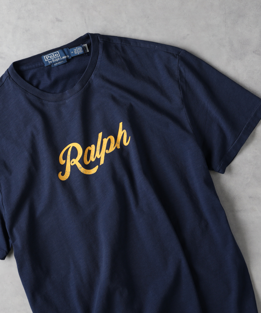 ラルフローレン Tシャツ ネイビー 紺 Msize POLO RALPH LAUREN ポロ ラルフローレン 半袖 Tシャツ ネイビー
