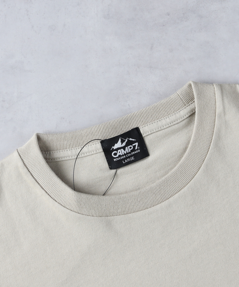 バックグラフィックプリントTシャツ(M ホワイト): トップス