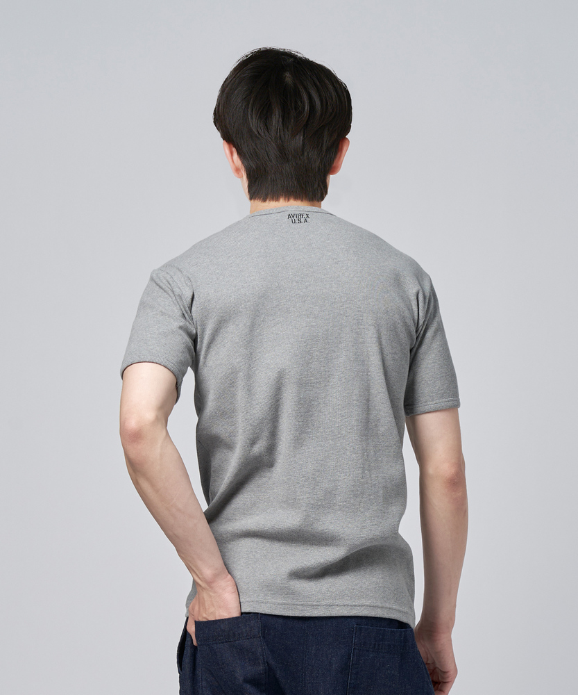 ミニワッフルクルーTシャツ(S ホワイト): トップス｜Right-on