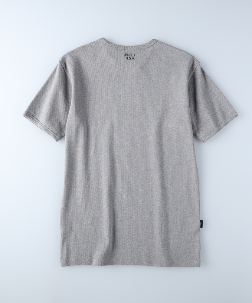 ミニワッフルクルーTシャツ(S ホワイト): トップス｜Right-on