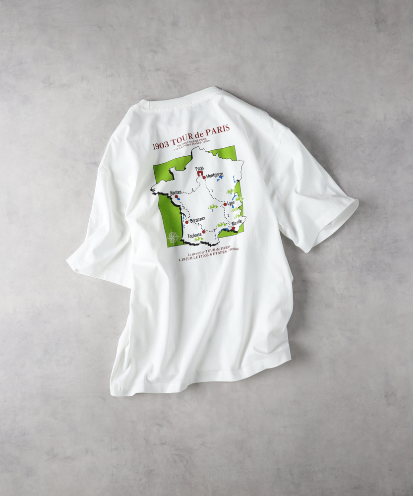 ホワイト グラフィックプリント Tシャツ グラフィックプリントTシャツ（WEB限定価格 9/3～9/8）(M