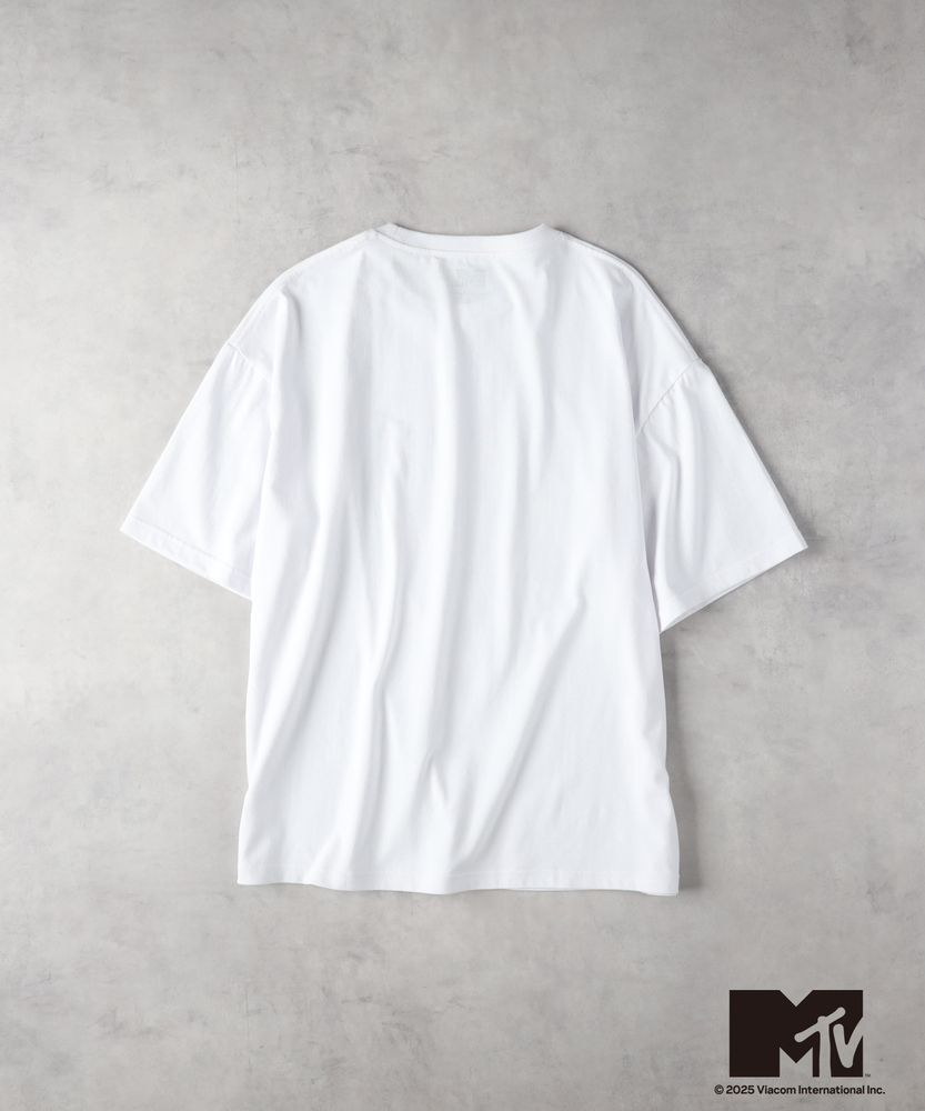 【関税込み】Mr. Saturday ホワイト プリントTシャツ MTV」 プリントTシャツ(M ホワイト): トップス｜Right-on公式