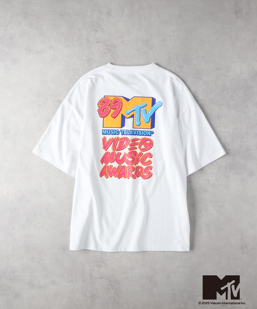 プリント入りJOURNEYTシャツ MTV」 プリントTシャツ(M ホワイト): トップス|Right-on公式