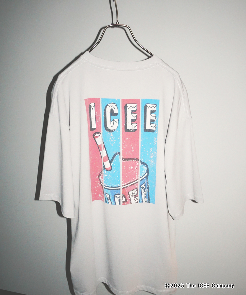「ICEE」プリントTシャツ