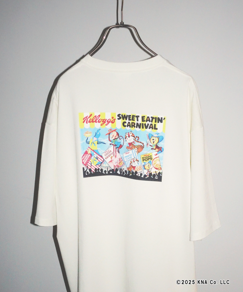 Kellogg's」プリントTシャツ(M ダークグレー): トップス｜Right
