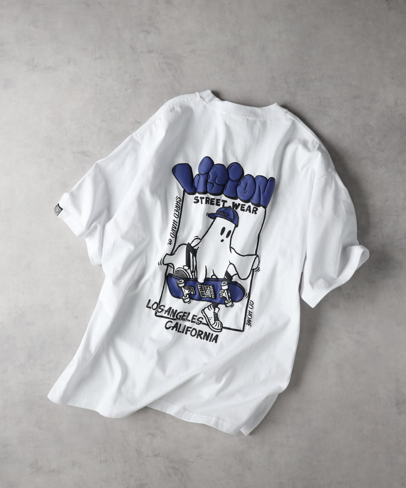 ゴーストプリントTシャツ(M ホワイト): トップス｜Right-on公式