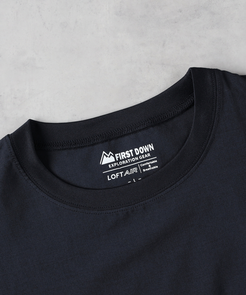 アーロン AERON プルオーバーシャツ ブラック サイズ：34 SUVIN BROAD | SHORT SLEEVE SHIRT – ATON | エイトン