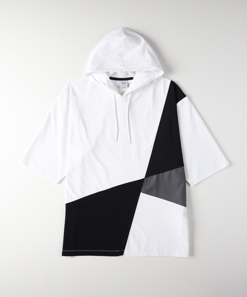 ショートトップス　M　半袖　WHITE　カットソー KOEISTORE カットソー レディース 春 夏 春夏 白 トップス t
