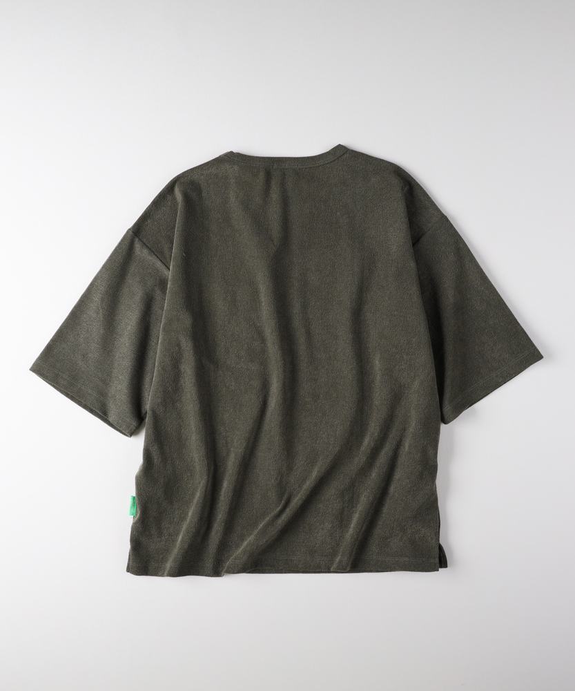 ★半袖 Quality Parts 胸ポケット トップス Tシャツ パイル胸ポケット半袖Tシャツ(M ネイビー): トップス|Right-on