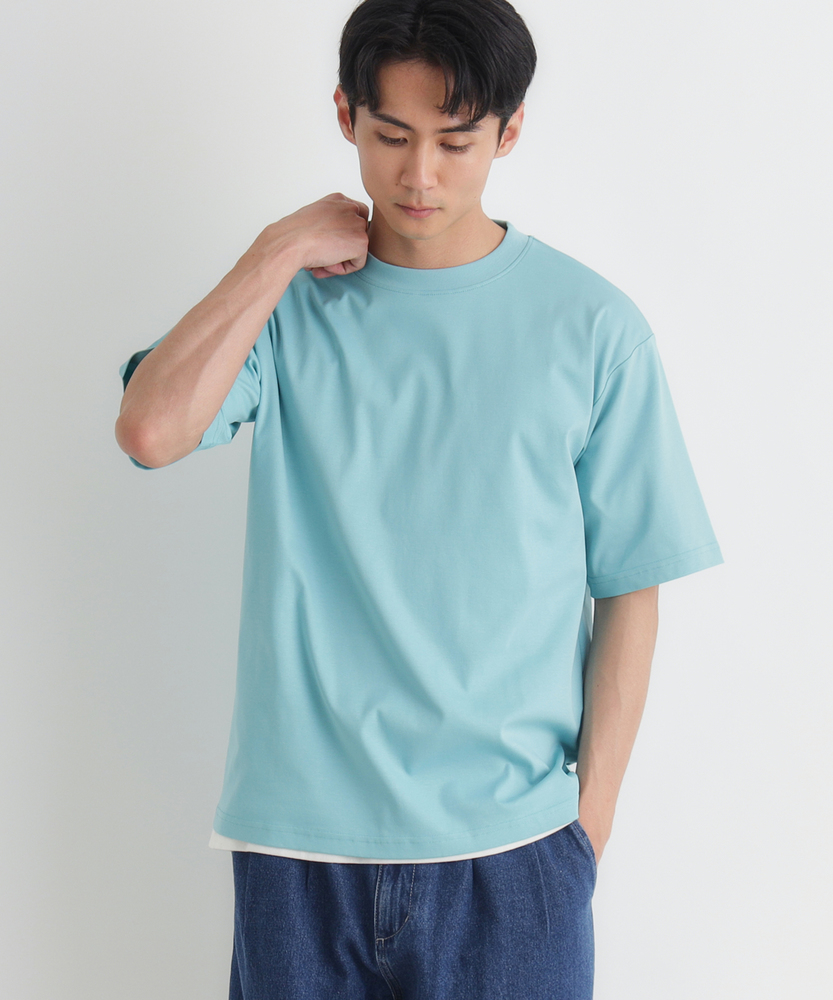 シルケットスムース半袖Tシャツ