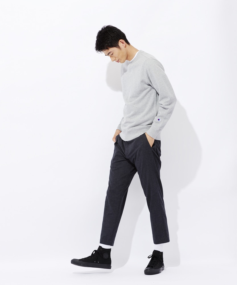 クルーネックトレーナー メンズ ジーンズセレクトショップ ライトオン