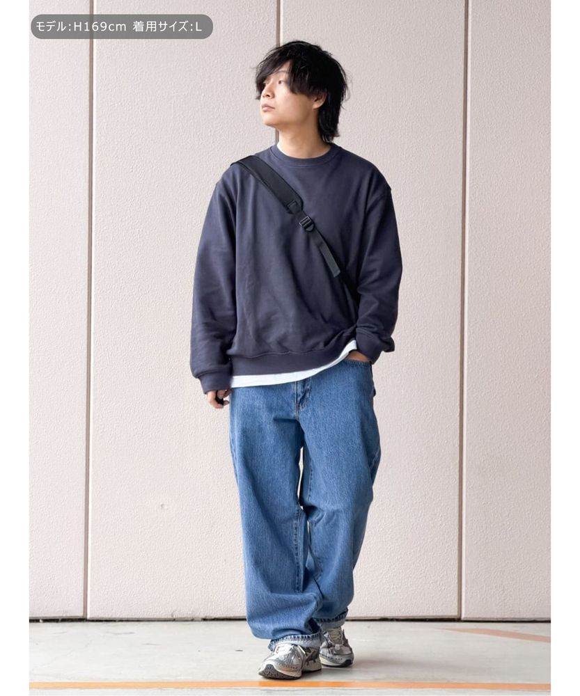 スウェット　GFL westwear トレーナー　クルーネック クルーネックスウェット