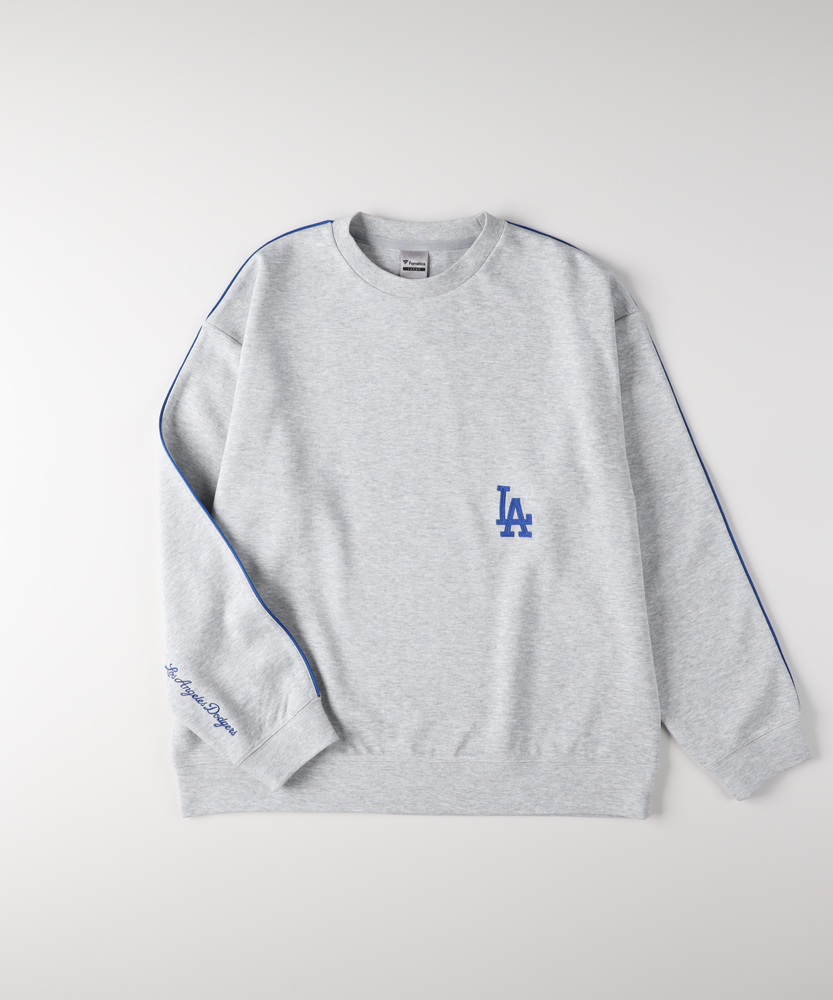 <カートにて10％off：WEB限定/12/8まで>刺繍ロゴスウェットプルオーバー(セットアップ対応/親子でお揃い)