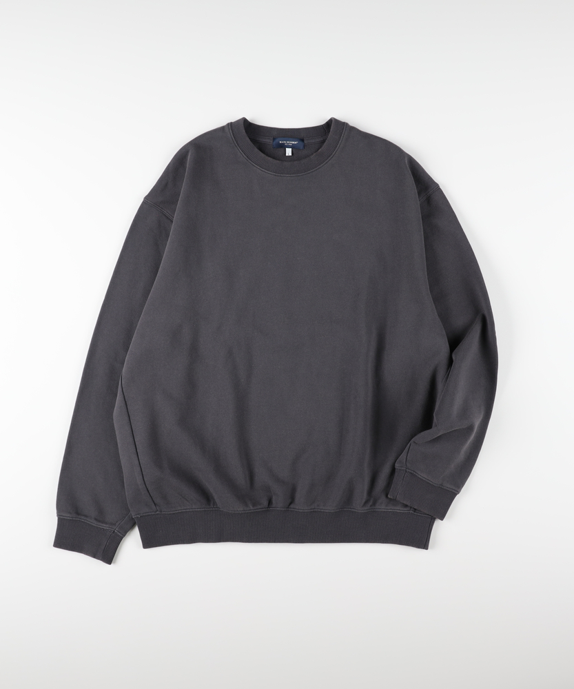 Creek クルーネックトレーナー ネイビー トレーナー スウェット クルーネック 裏起毛 メンズ カジュアル