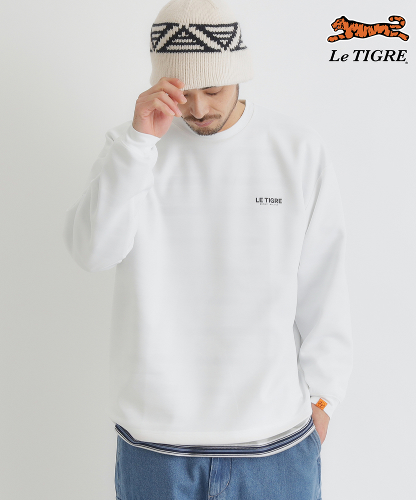 l7︎︎ ダンボールバックロゴプルオーバー(S ホワイト): トップス｜Right-on