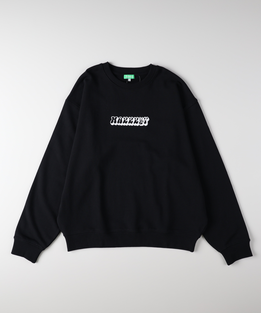 <カートにて10％off：WEB限定/12/8まで>ワンポイントロゴクルーネックプルオーバー