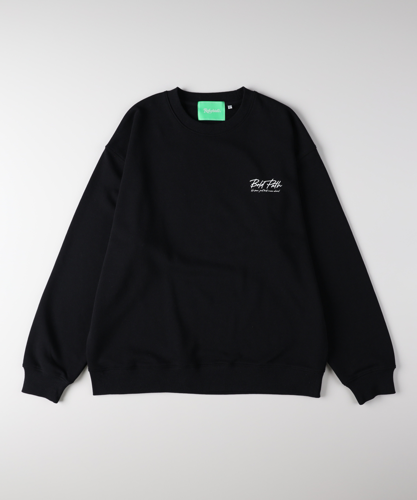 <カートにて10％off：WEB限定/12/8まで>バックプリントスウェットプルオーバー