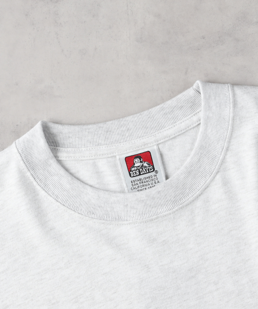 リアルレイヤードロングスリーブプリントTシャツ(M ネイビー