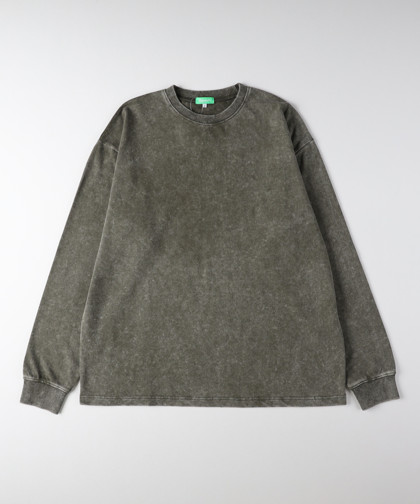 スノーウォッシュロングスリーブTシャツ(M サックス): トップス