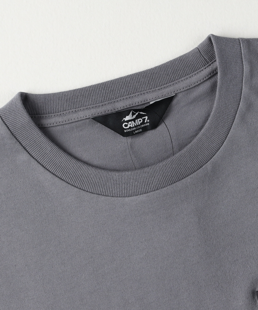 ★未使用近い★プラダ★Italy製★切替ストレッチ★胸ポケット希少ロンTシャツ 胸ポケットロゴ刺繍ロングスリーブTシャツ(M ホワイト