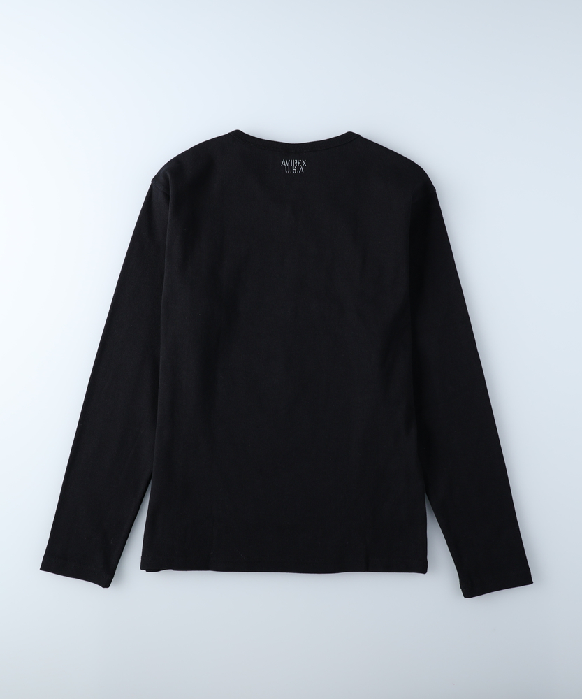 テレコVネック長袖Tシャツ(S ブラック): トップス｜Right-on公式