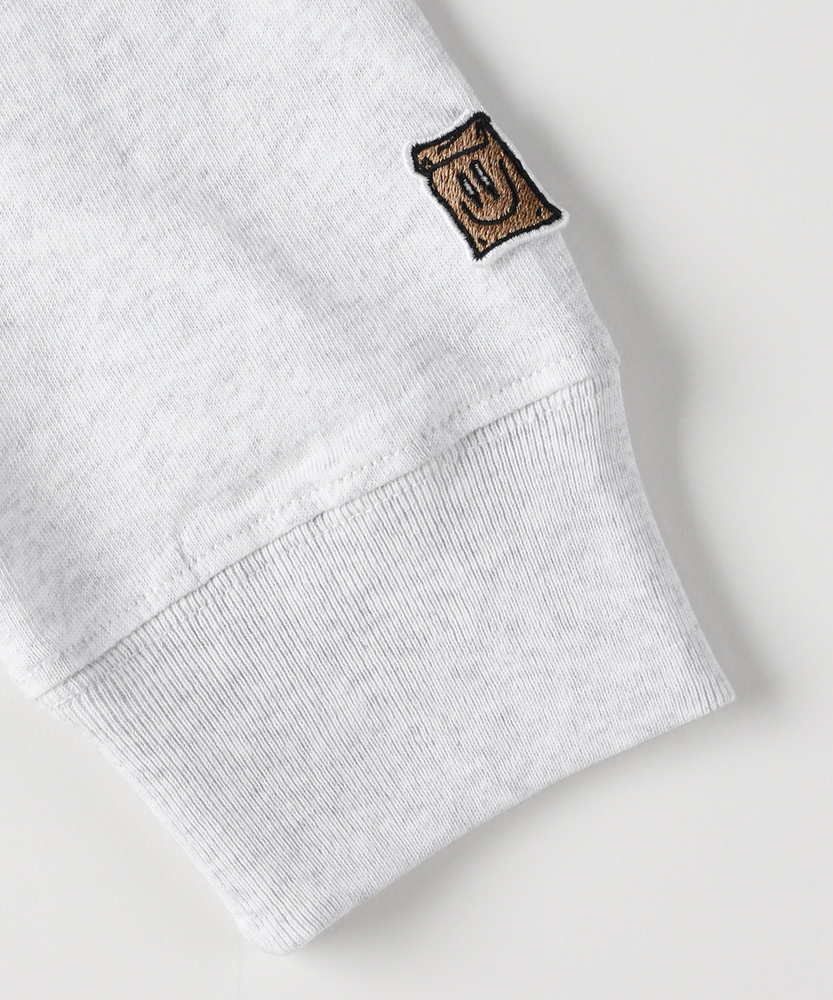 グラフィックプリントロングスリーブTシャツ(S ホワイト): トップス