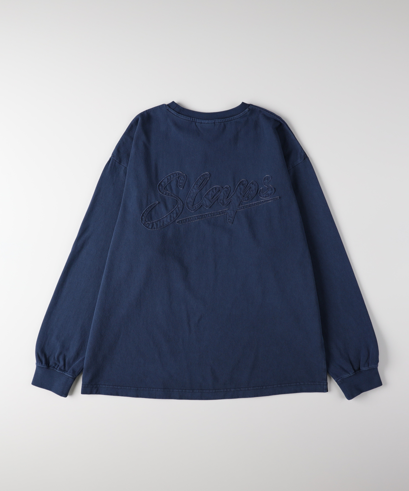 刺繍ロングスリーブTシャツ(S ダークグレー): トップス｜Right-on公式