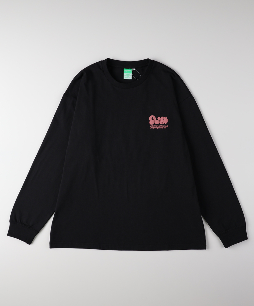 Ozz on Japanブラックカットアウト長袖トップス パンク Ozz on Japan