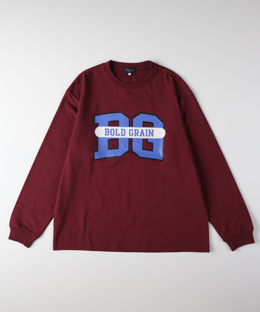 グラフィックロゴロングスリーブTシャツ(S ネイビー): トップス｜Right