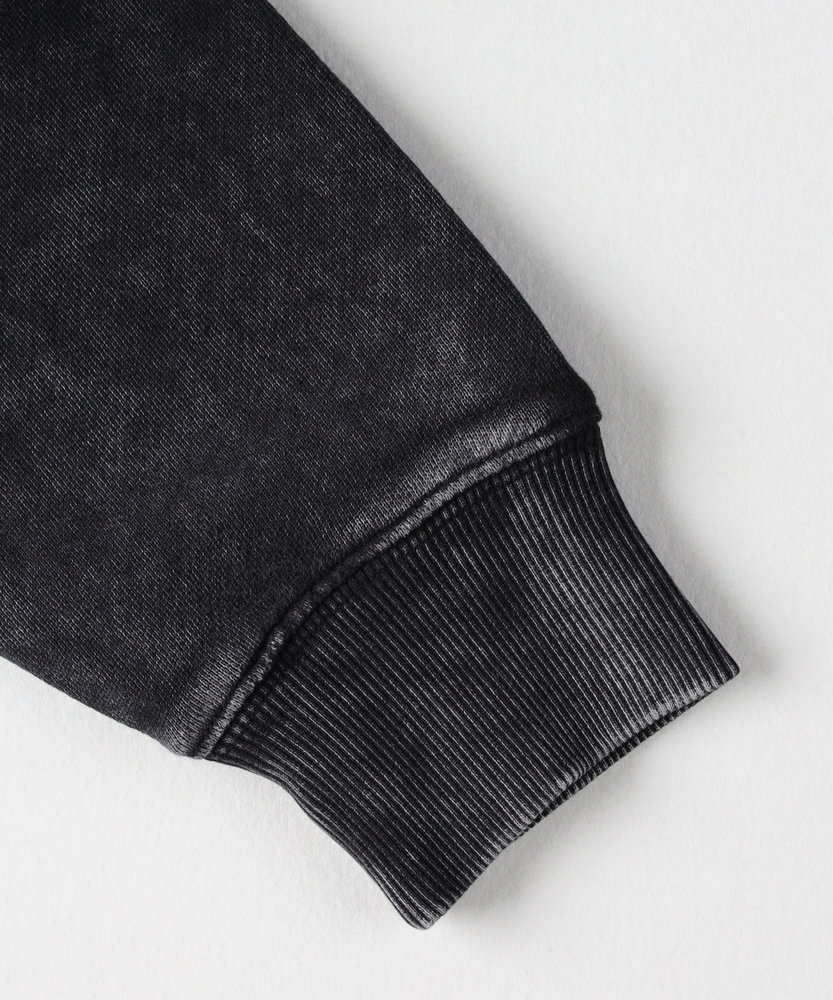 Washed」フルジップパーカー(S ブラック): トップス｜Right-on