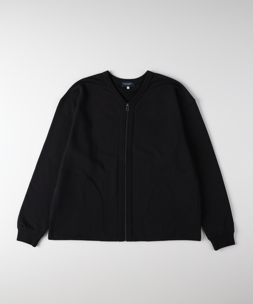 <カートにて10％off：WEB限定/12/8まで>スウェットジップカーディガン