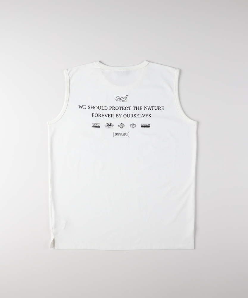 「ONE OCEAN®」ノースリーブTシャツ